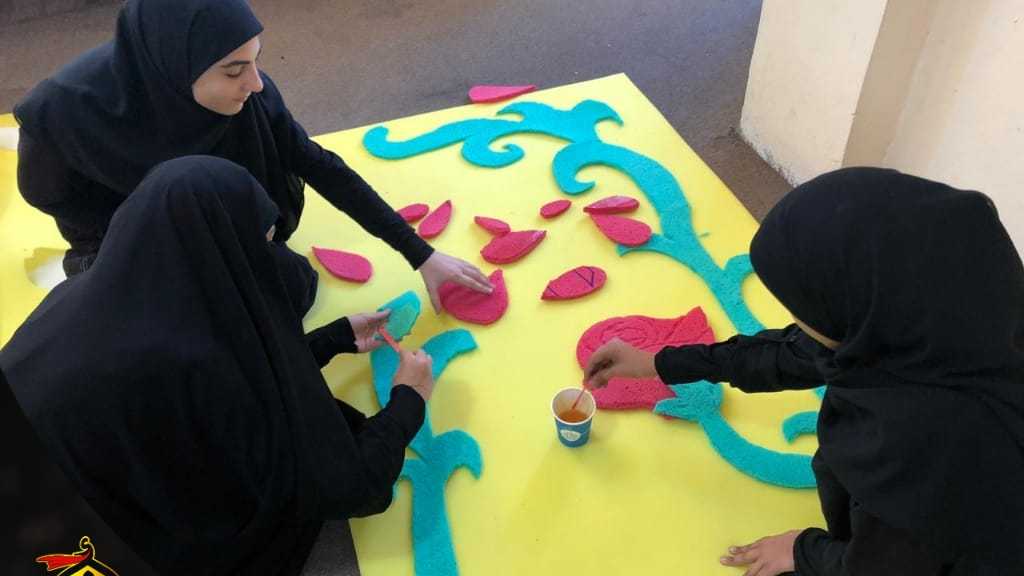 ورشة صناعة المجسمات العاشورائية