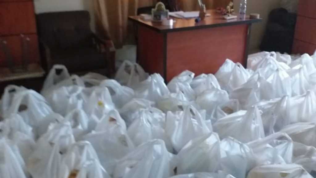 توزيع حصص غذائية - قطاع بعلبك