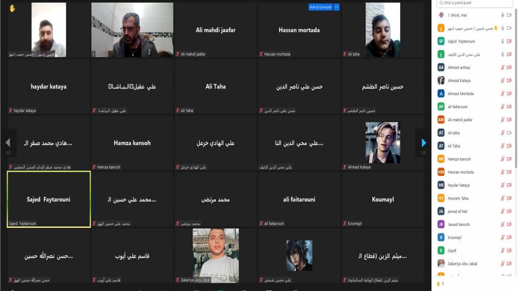 دورة إعلامية   - قطاعي الهرمل و ريف القصير