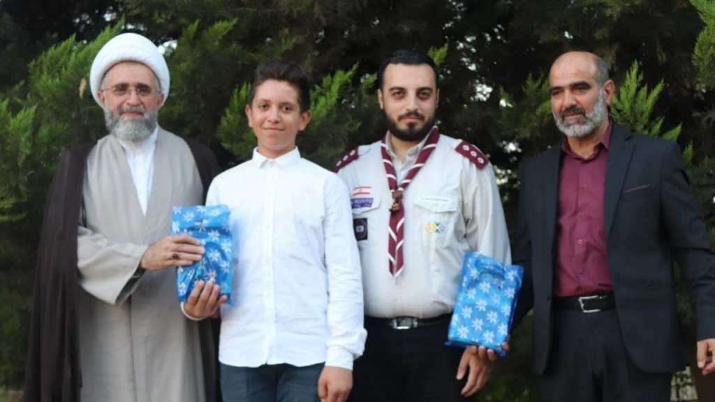 حفل تكليف للأخوة الكشفيين في فوج الإمام الباقر (ع) - قطاع الهرمل