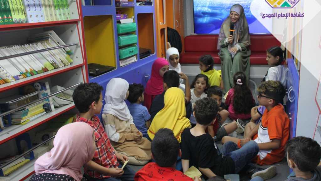 مكتبة مهدي المتجولة تستضيف 600 طفل في أجواء أسبوع الأسرة